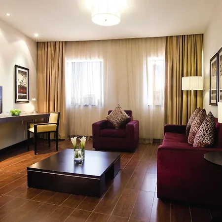 Moevenpick Hotel Apartments Al Mamzar Dubai Exterior photo Living room